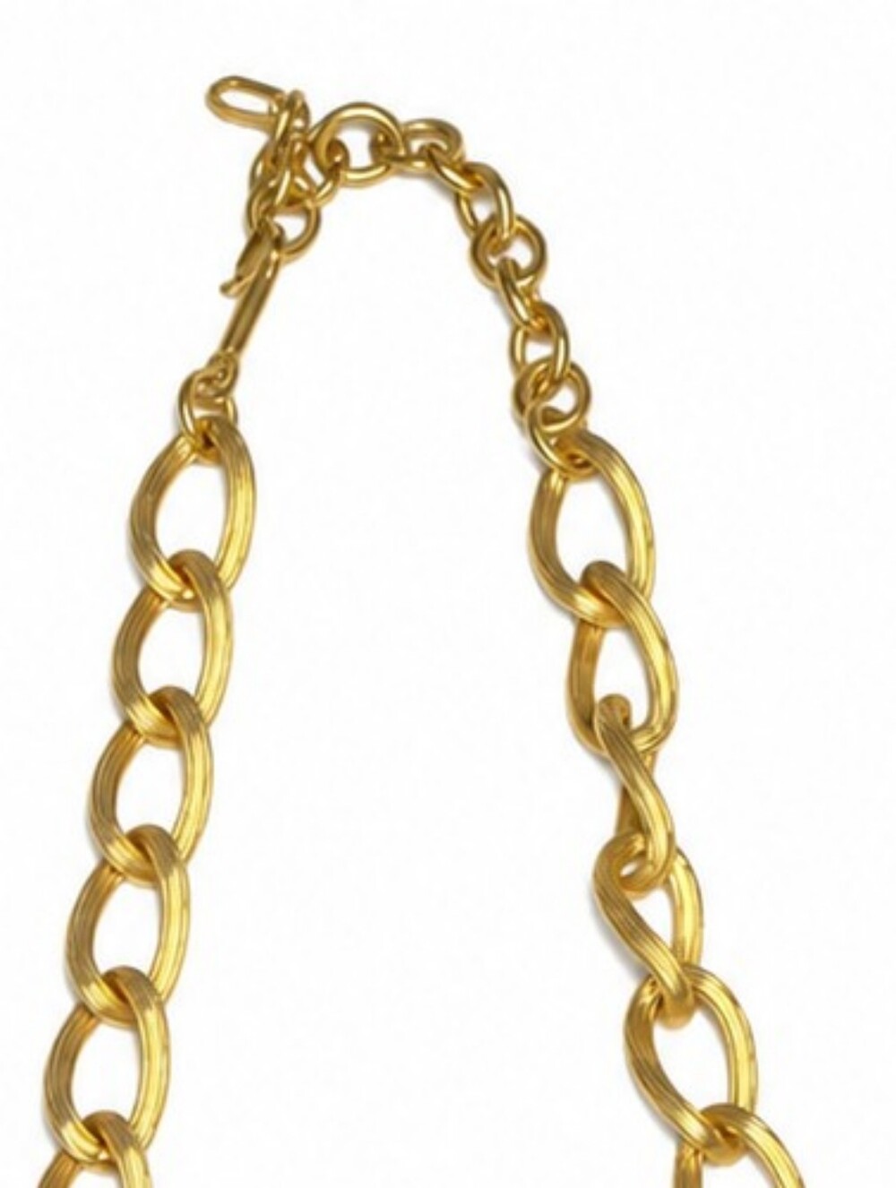 Vintage 1992 Avon Desert Sands Egyptian Style Gold Tone Necklace - Picture 6 of 8